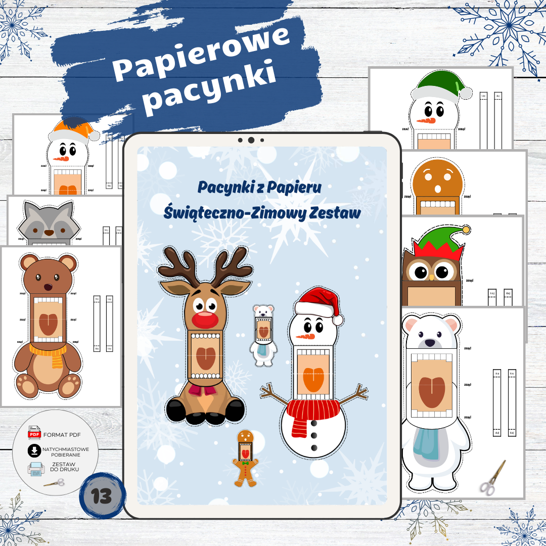 Papierowe Pacynki