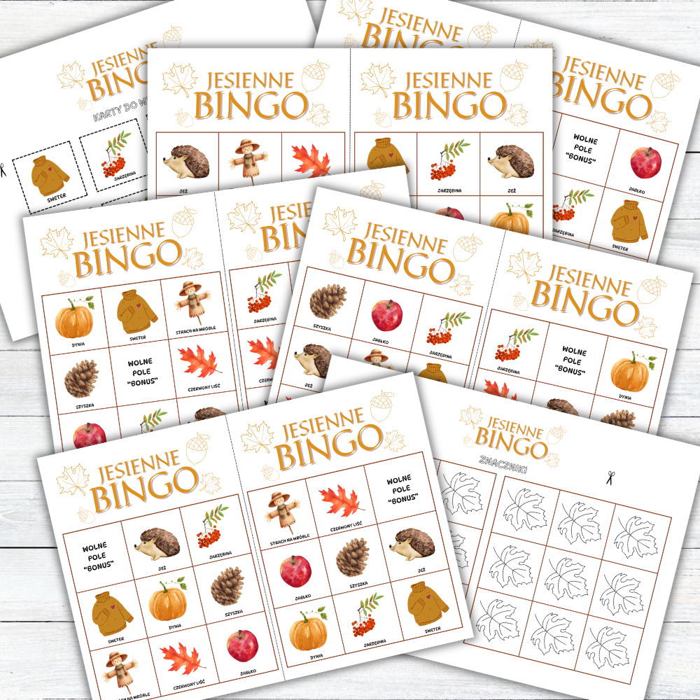 JESIENNE BINGO